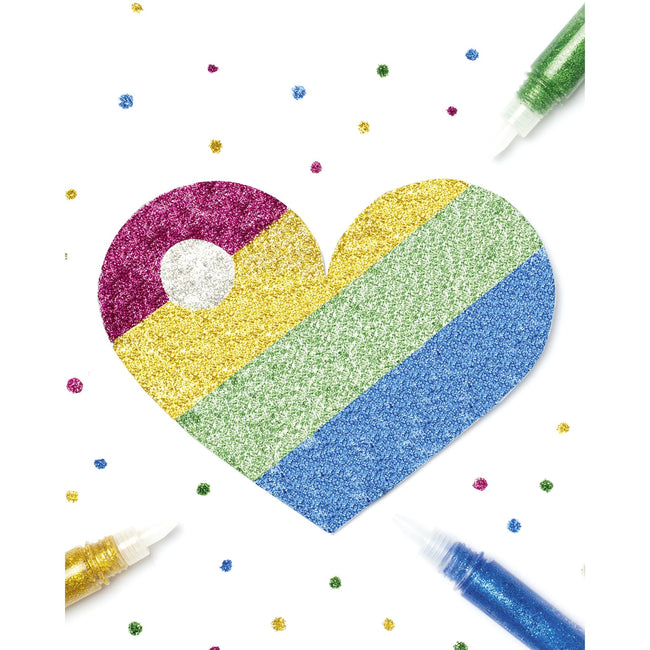 Folia Paper -  Glitterlijm folia 9.5ml 10 kleuren