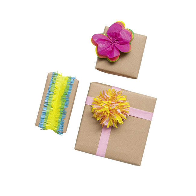 Folia Paper -  Zijdevloeipapier folia 50x70cm 20gr nr90 zw 5vel