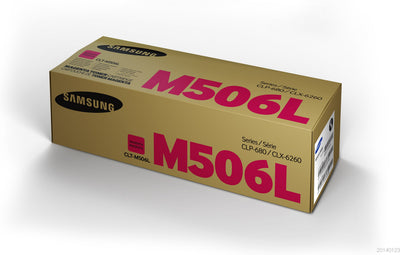 Samsung - Toner cartridge sam/hp clt-m506l red