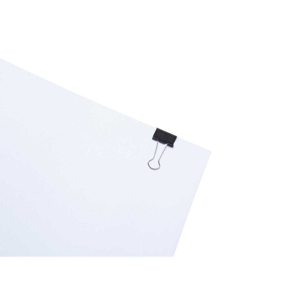 Maul -  Papierklem  213 foldback 19mm zwart 12 stuks