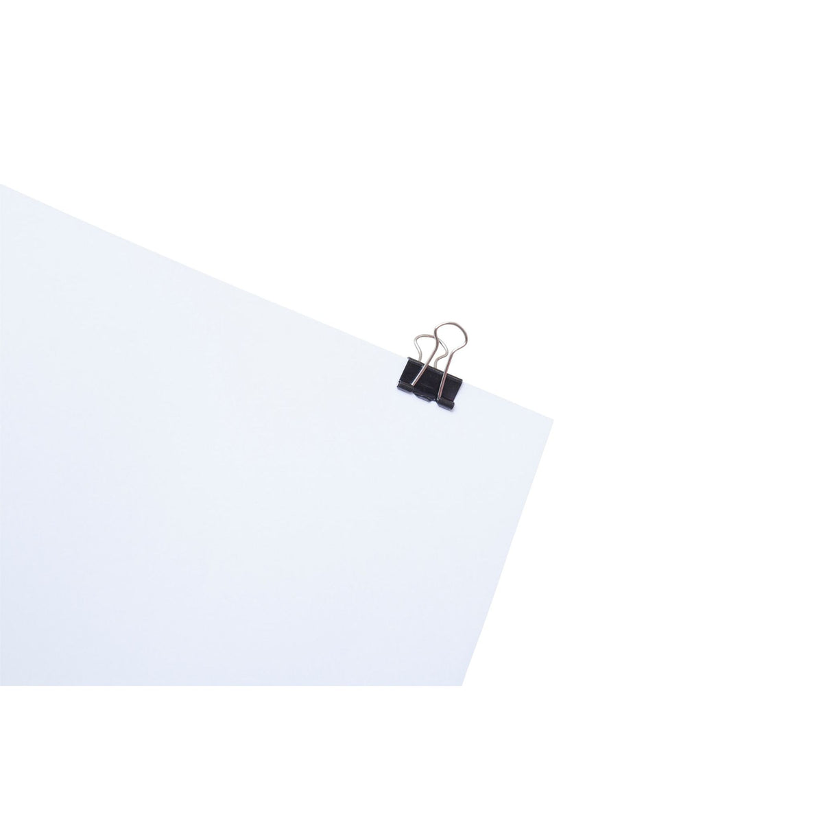 Maul -  Papierklem  213 foldback 19mm zwart 12 stuks
