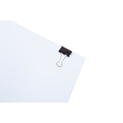 Maul -  Papierklem 213 Foldback 25mm zwart 12 stuks