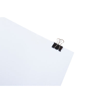 Maul -  Papierklem 213 Foldback 25mm zwart 12 stuks