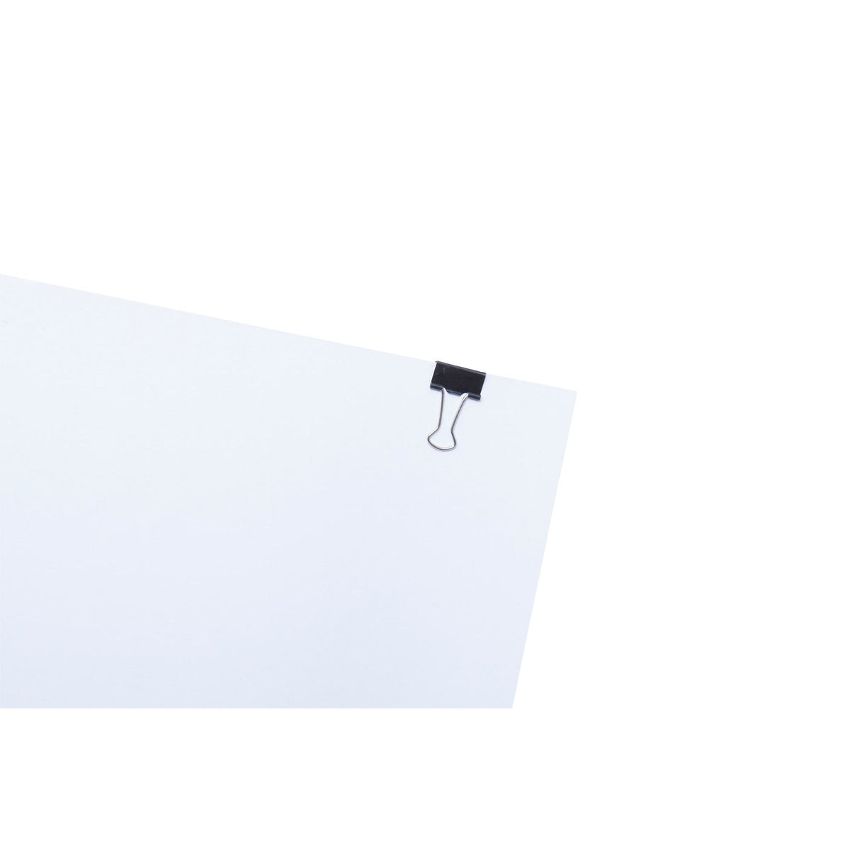 Maul -  Papierklem  213 foldback 13mm zwart 12 stuks