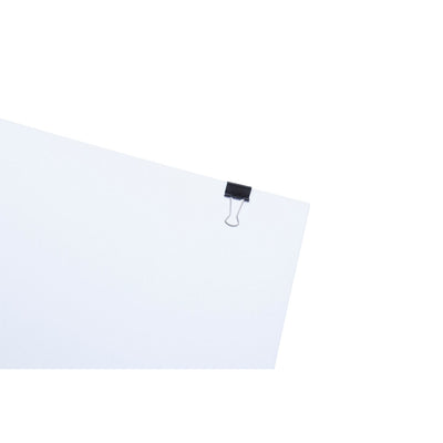 Maul -  Papierklem  213 foldback 16mm zwart 12 stuks