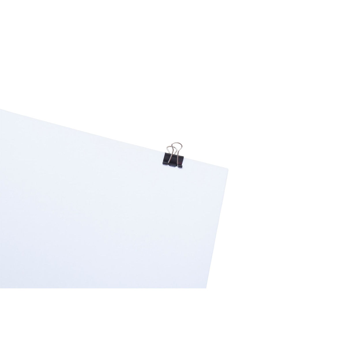 Maul -  Papierklem  213 foldback 16mm zwart 12 stuks