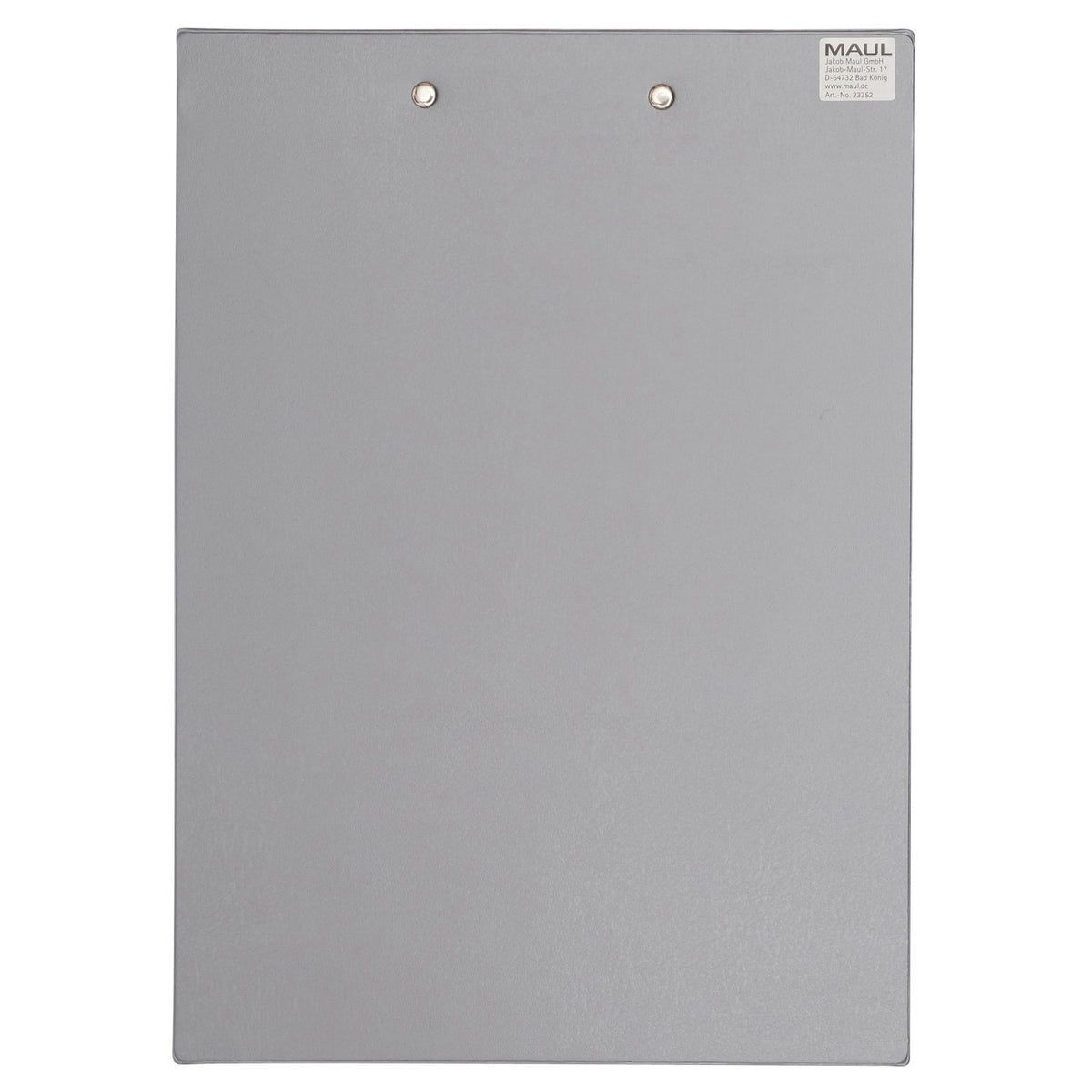 Maul -  Klembord  a4 staand pvc zilvergrijs | 12 stuks