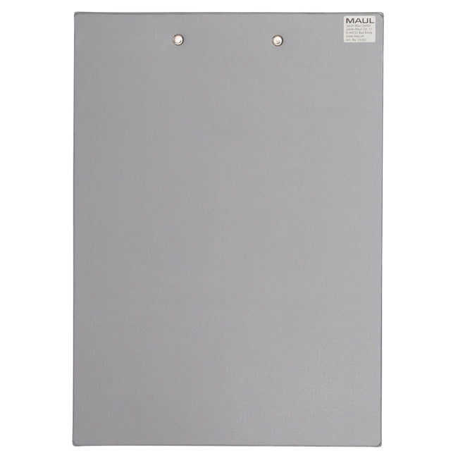 Maul -  Klembord  a4 staand pvc zilvergrijs | 12 stuks