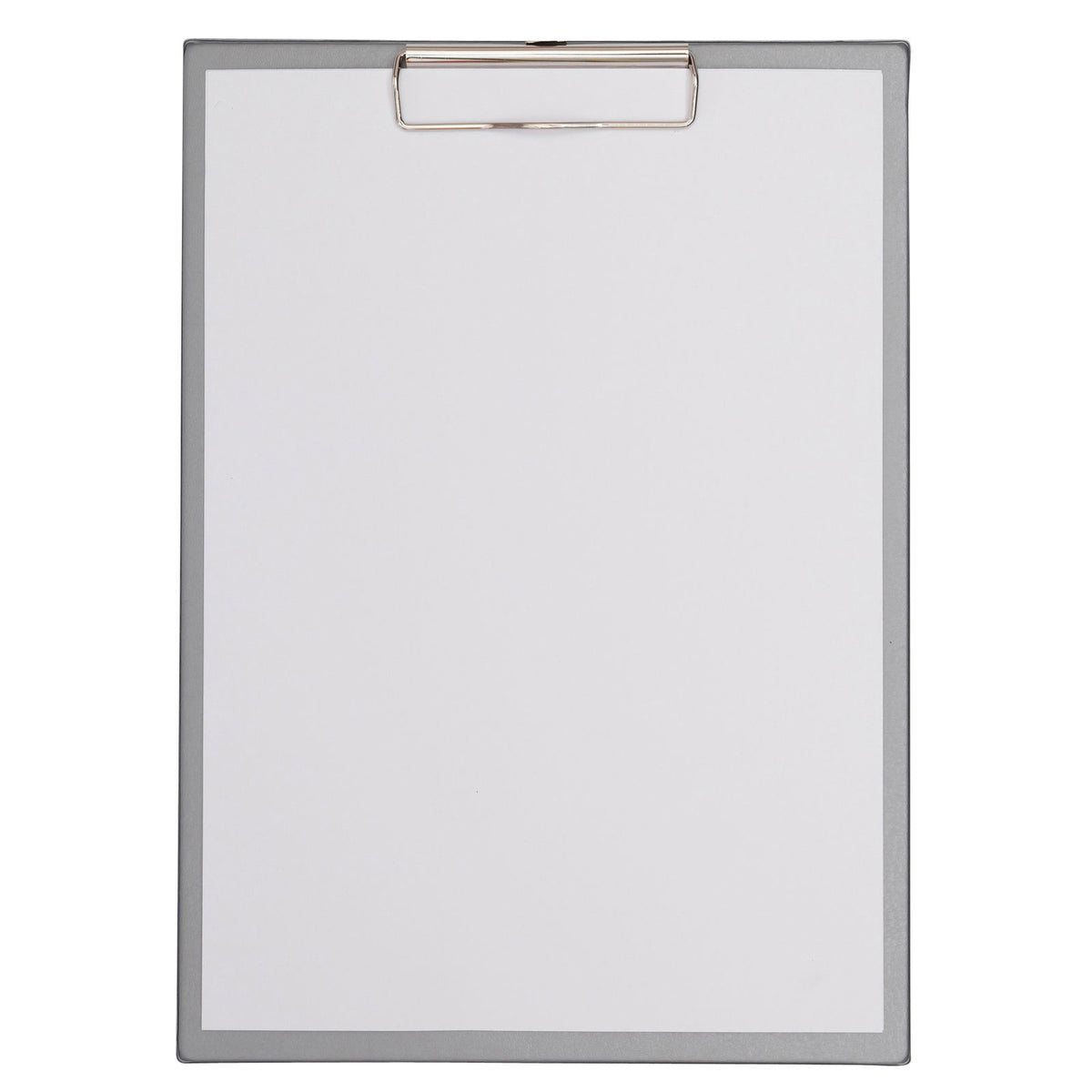 Maul -  Klembord  a4 staand pvc zilvergrijs | 12 stuks