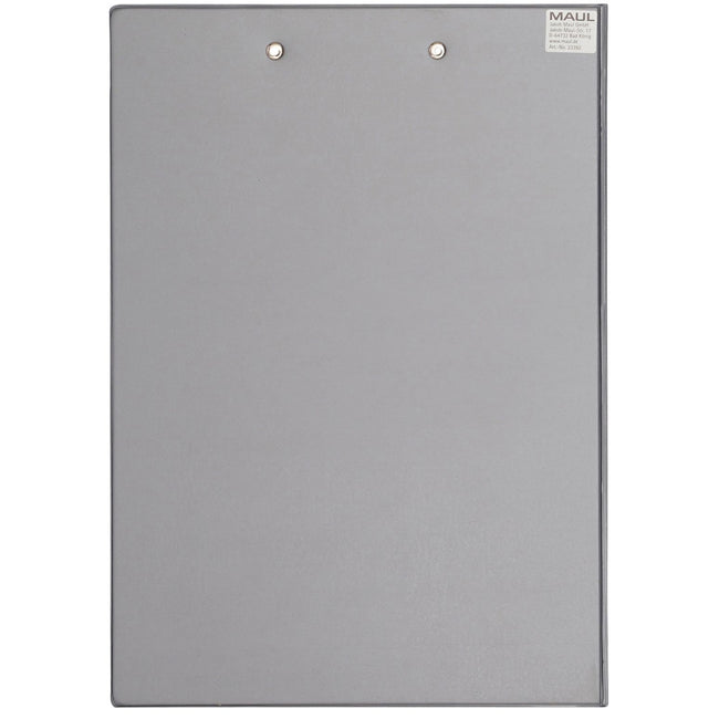 Maul -  Klembordmap  a4 staand penlus pvc zilvergrijs | 12 stuks