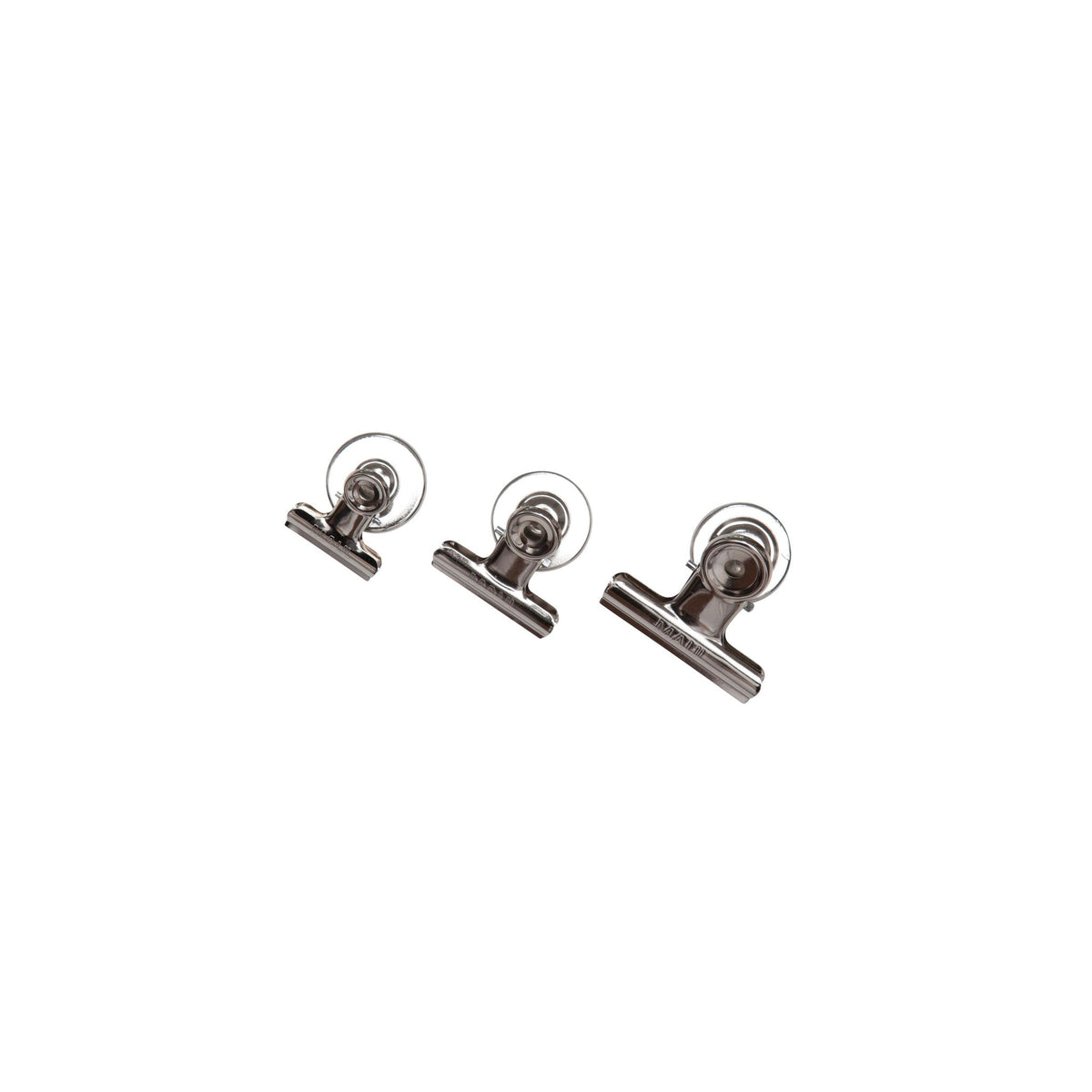 Maul -  Papierklem  bulldog magneet 30mm zilver 2st