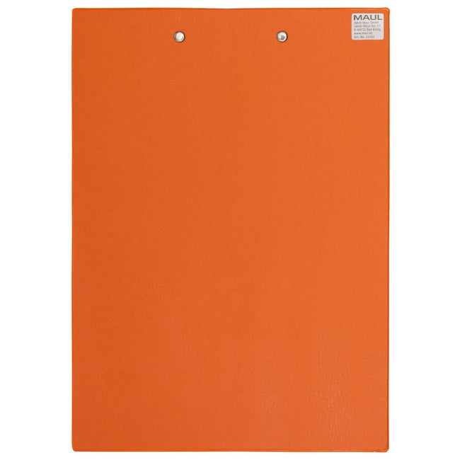 Maul -  Klembord  a4 staand pvc neon oranje | 12 stuks