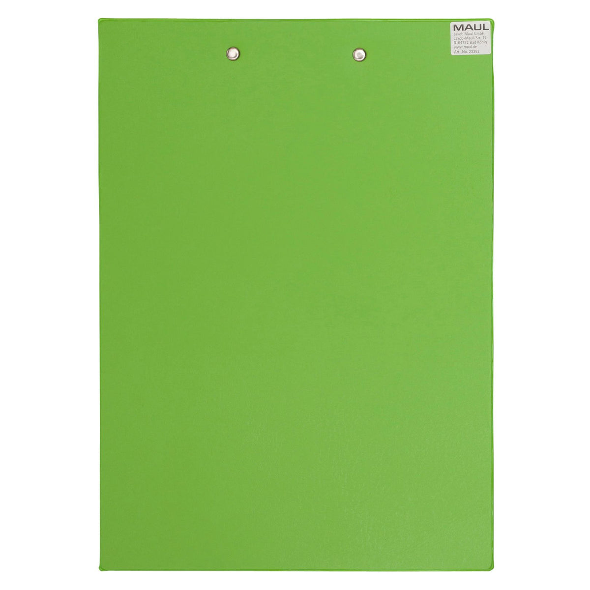 Maul -  Klembord  a4 staand pvc neon groen