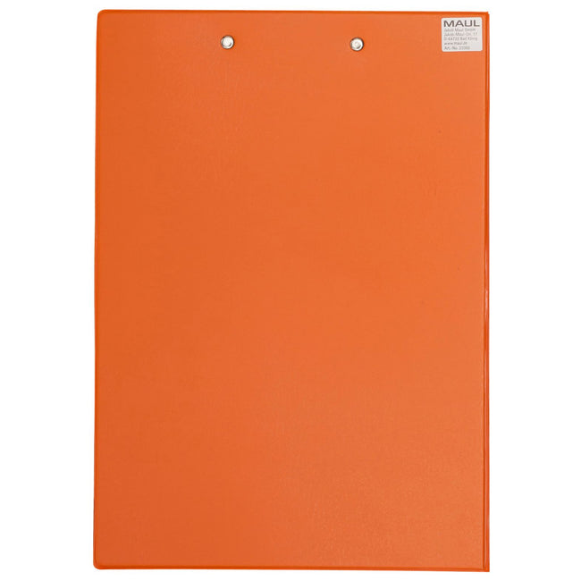 Maul -  Klembordmap  a4 staand penlus pvc neon oranje | 12 stuks