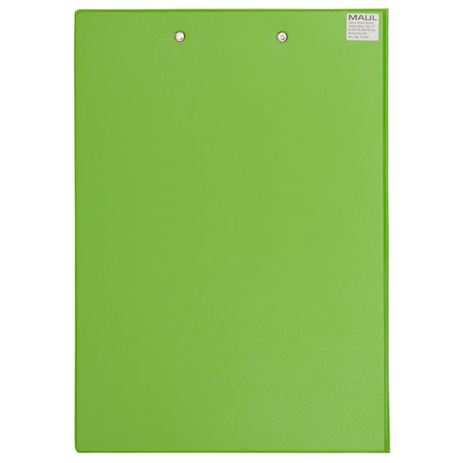 Maul -  Klembordmap  a4 staand penlus pvc neon groen