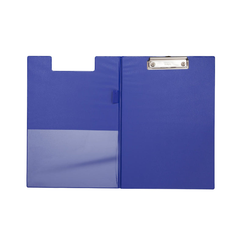 Maul -  Klembordmap  a4 staand pvc met penlus blauw | 48 stuks