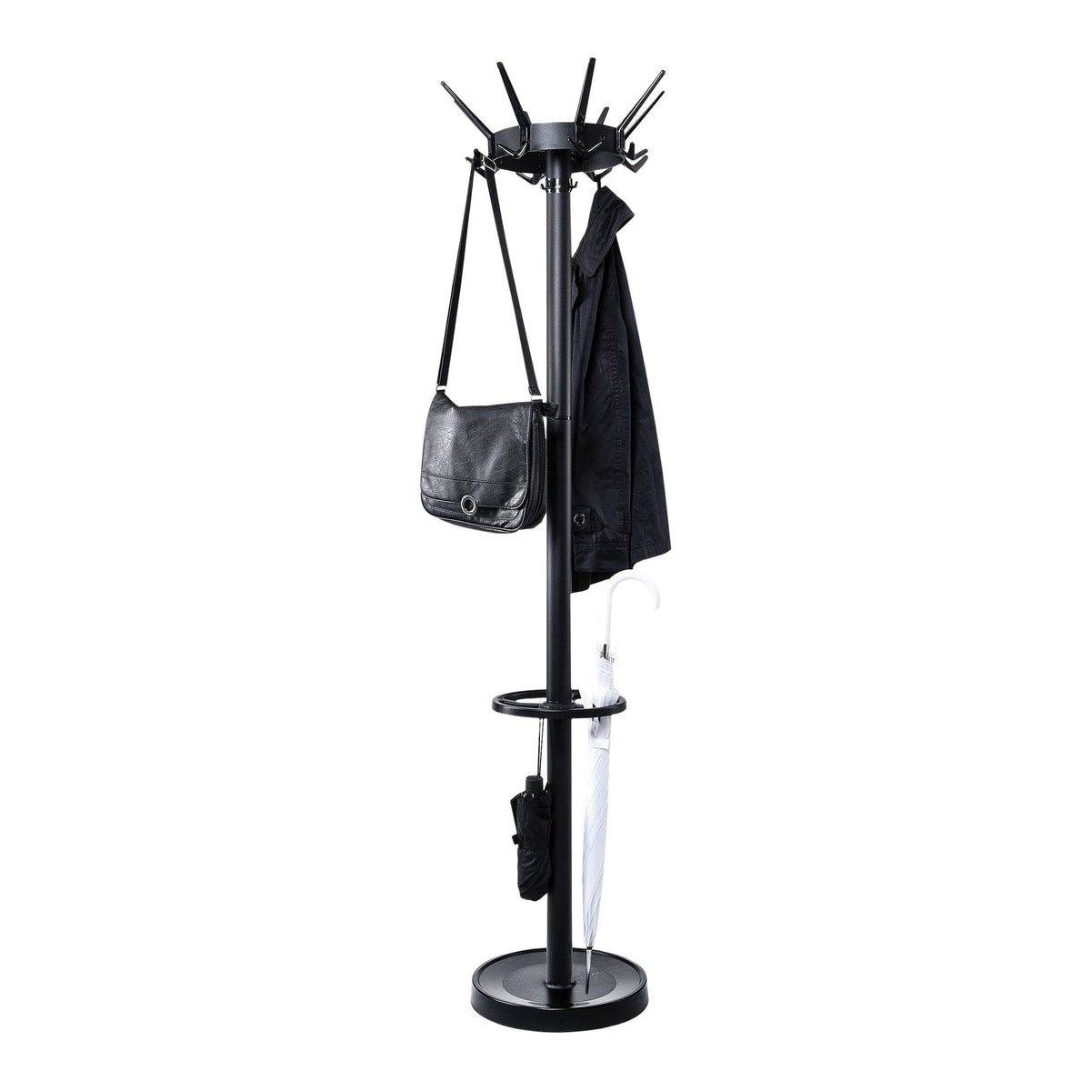 Maul -  Kapstok  caligo stnd 175cm 32 haken zw ral9004