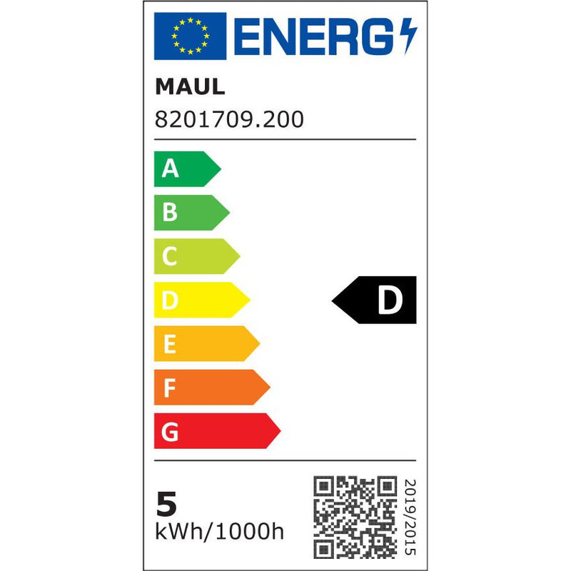 Maul -  Bureaulamp  pearly led colour vario zwart | 8 stuks
