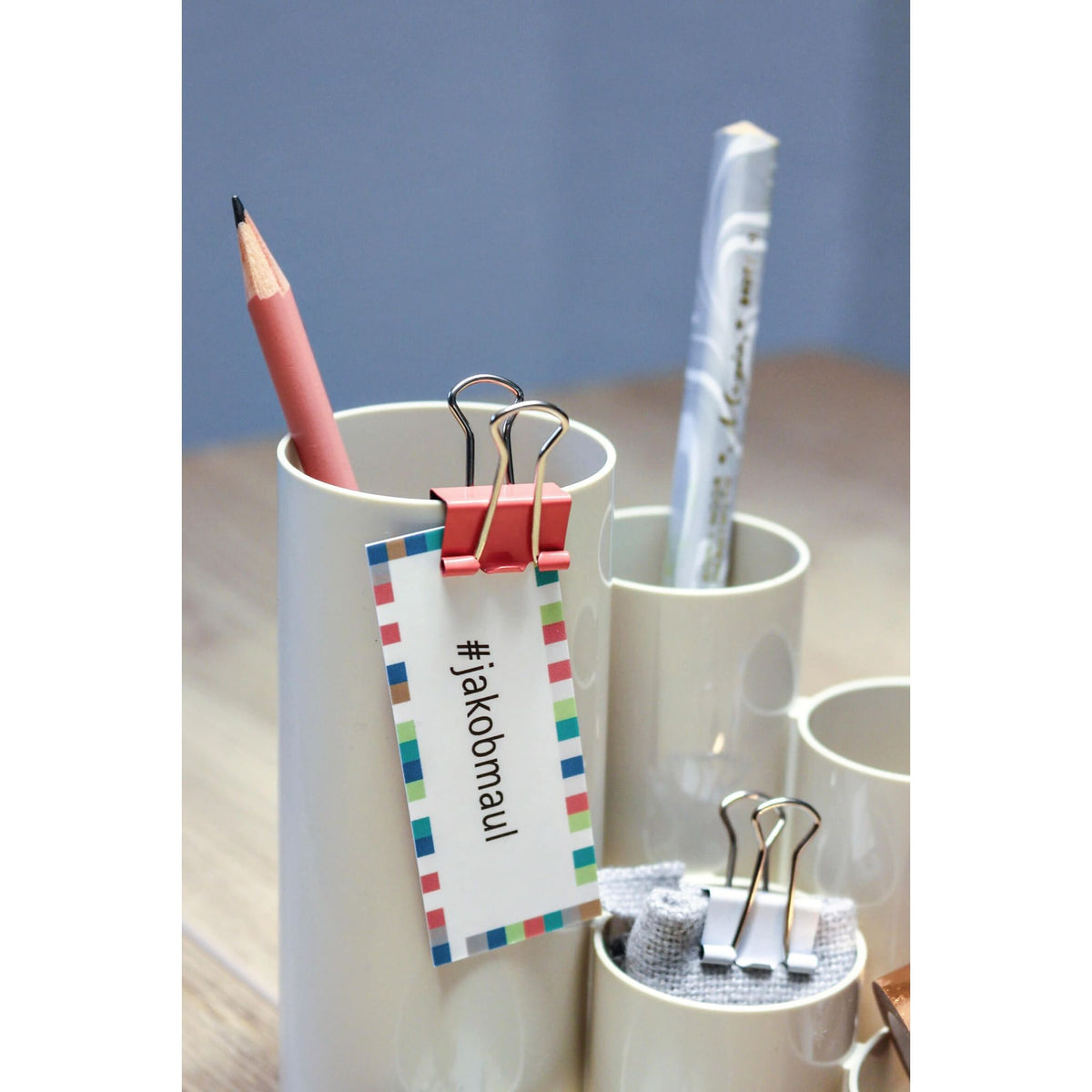 Maul -  Papierklem  215 7mm + 9mm 24st assorti | 24 stuks