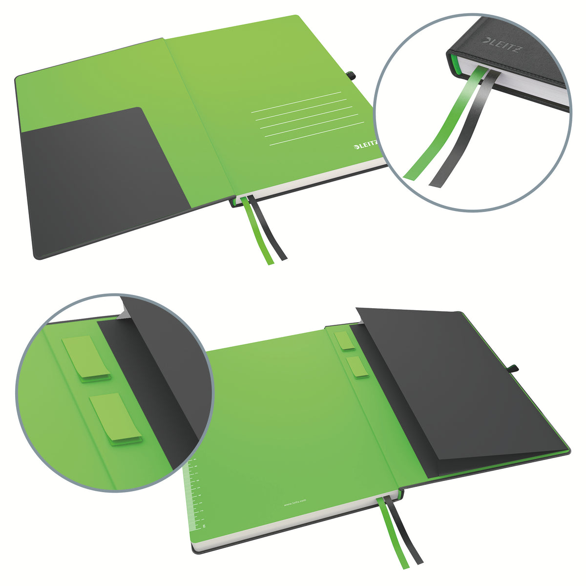 Leitz -  44720095 schrijfblok schrift A4 Zwart