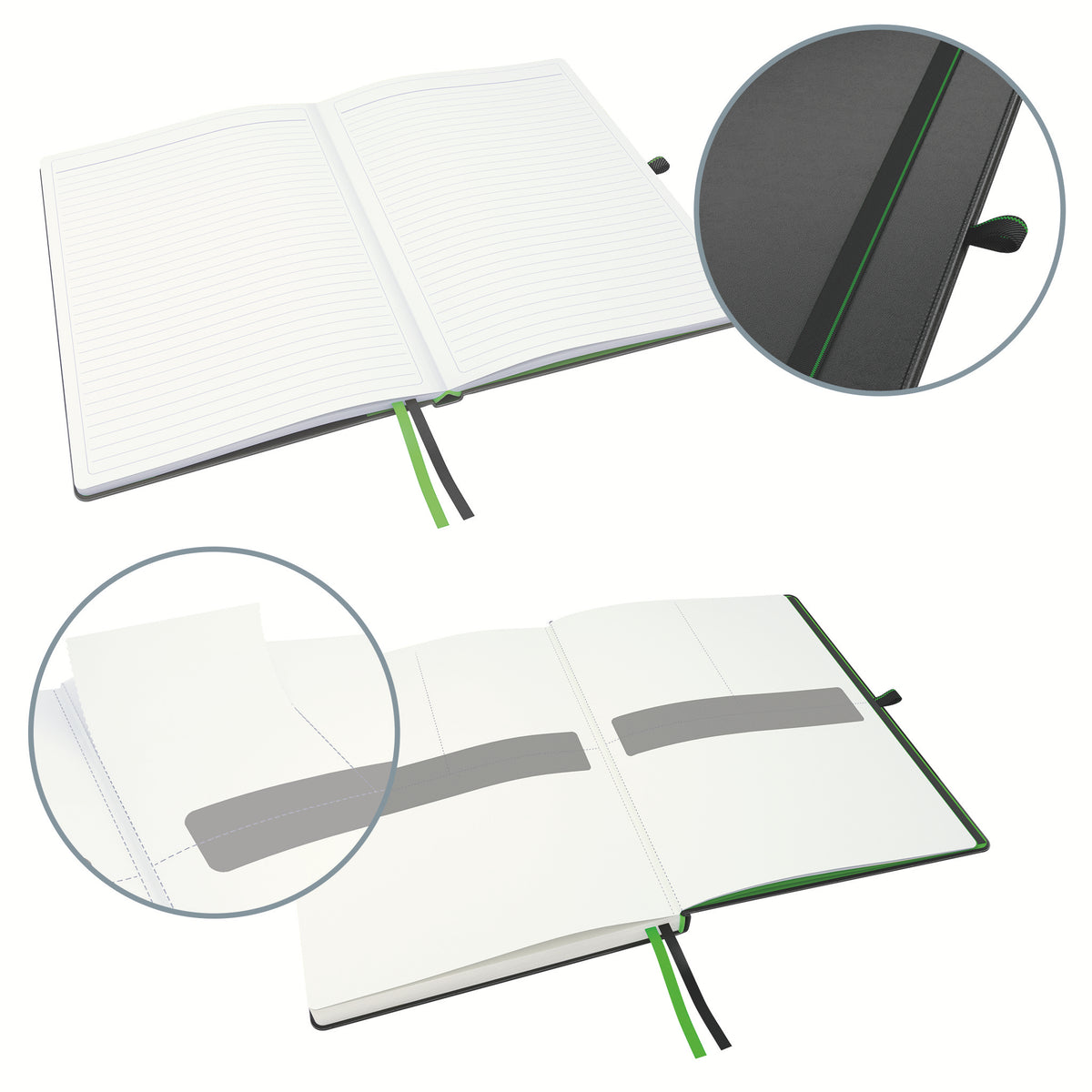 Leitz -  44720095 schrijfblok schrift A4 Zwart