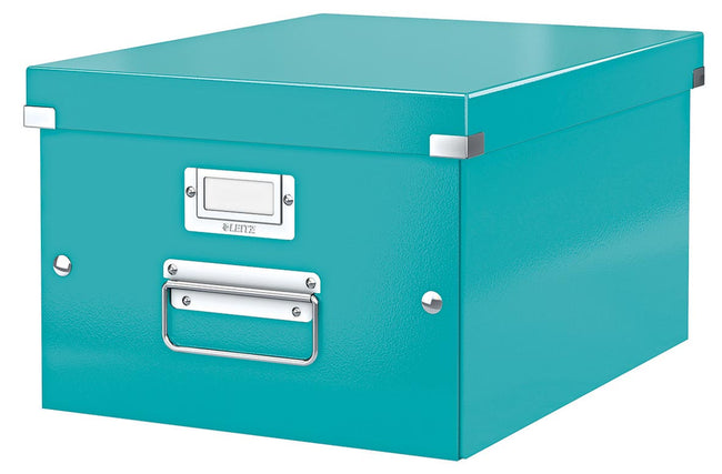 Leitz -  WOW opbergdoos Click Store, ft A4, buitenft 281 x 370 x 200 mm