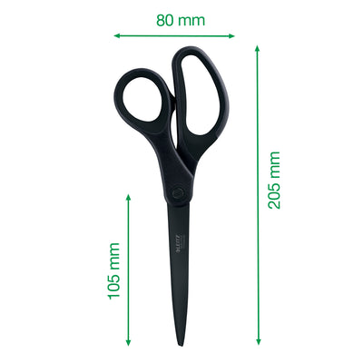 Leitz -  54206095 buro- knutselschaar Kantoorschaar Rechte knip Zwart
