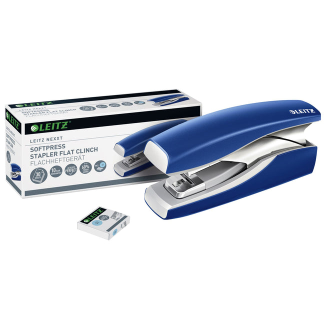 Leitz -  56030035 nietmachine Flat-clinch Blauw