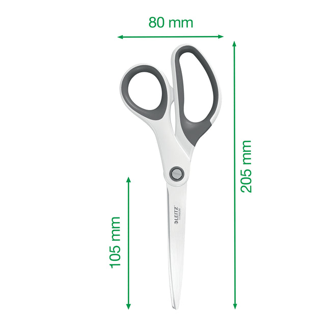 Leitz -  Schaar  wow 205mm titanium geel