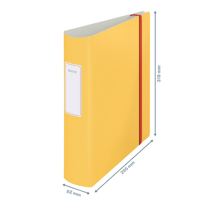 Leitz -  10380019 ringband A4 Geel