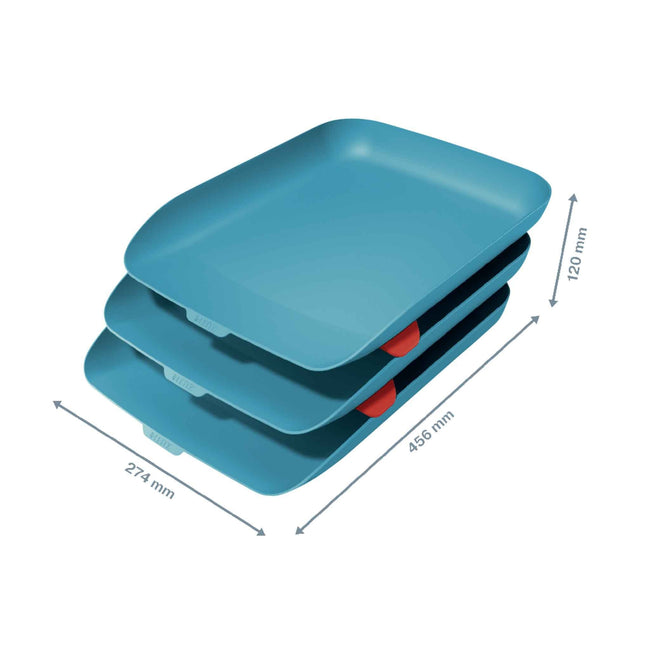 Leitz -  53582061 brievenbakje Polystyreen (PS) Blauw