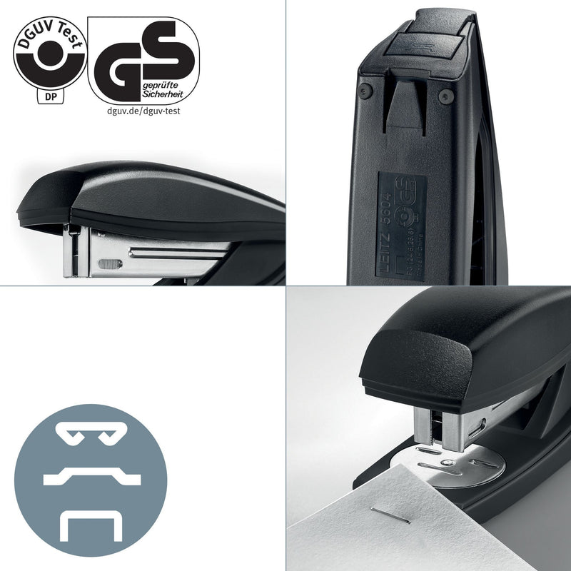 Leitz -  NeXXt 56040095 nietmachine Standaard klinknagel Zwart