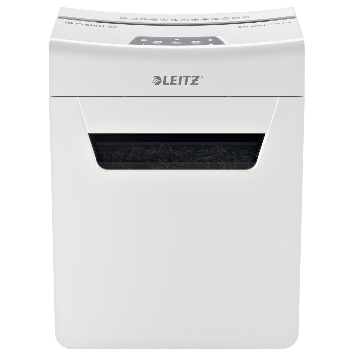 Leitz -  80910000 papiervernietiger 55 dB Grijs, Wit