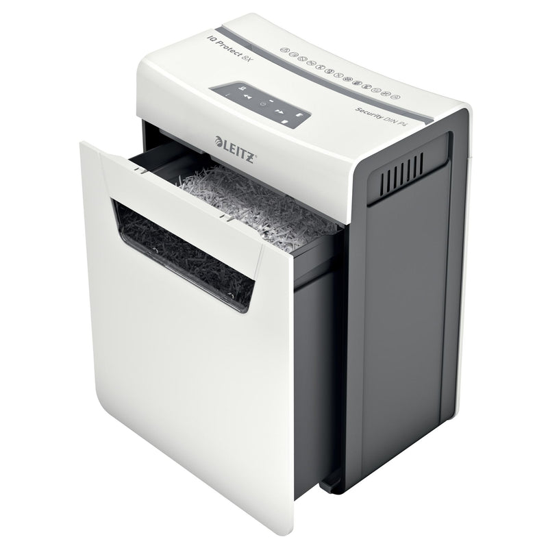 Leitz -  80910000 papiervernietiger 55 dB Grijs, Wit