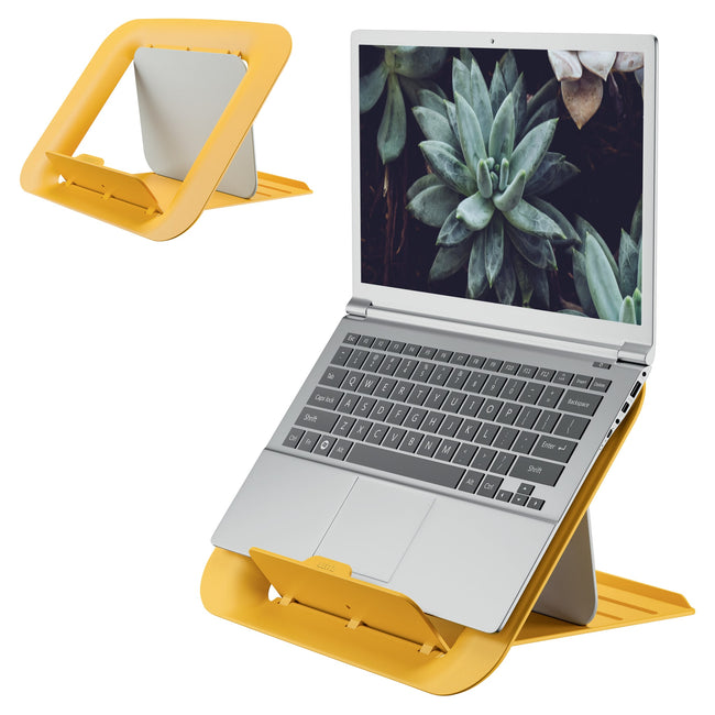 Leitz -  Ergo Cosy Laptopstandaard Geel 43,2 cm (17)