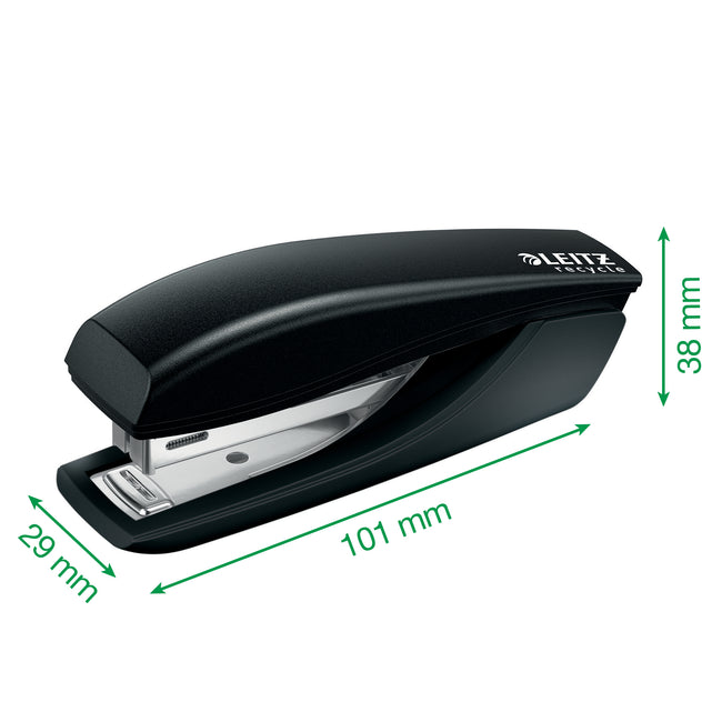 Leitz -  NeXXt 56170095 nietmachine Standaard klinknagel Zwart