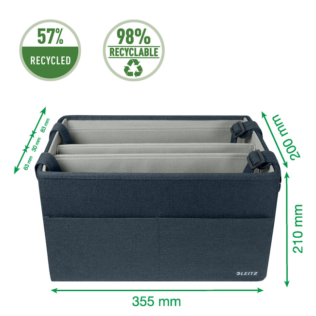 Leitz -  65760089 opslagdoos Stof/Weefsel