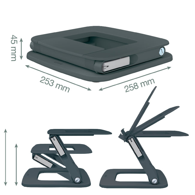 Leitz -  64240089 laptopstandaard Donkergrijs 38,1 cm (15)