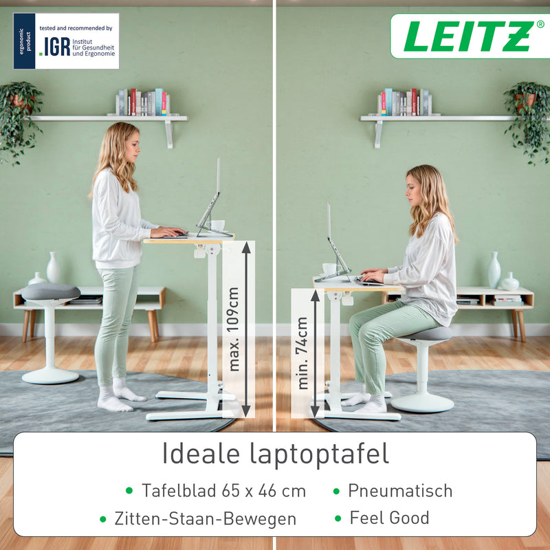 Leitz -  65880001 staande bureau Wit