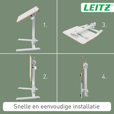 Leitz -  65880001 staande bureau Wit