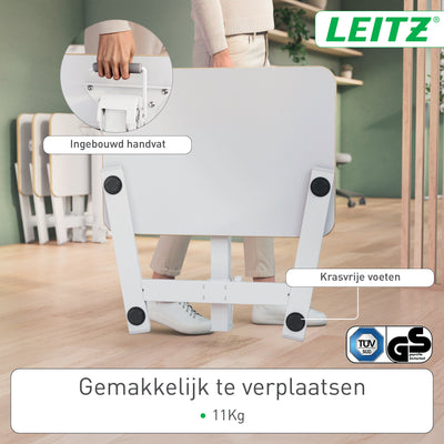 Leitz -  65880001 staande bureau Wit
