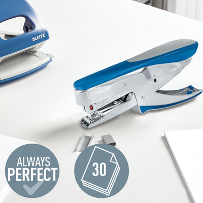 Leitz -  Niettang  bovenlaadmodel p3 30 vel blauw
