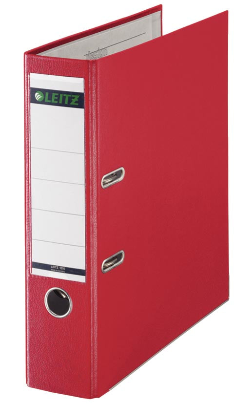 Leitz -  Ordner  1010 180° 80mm pp a4 rood