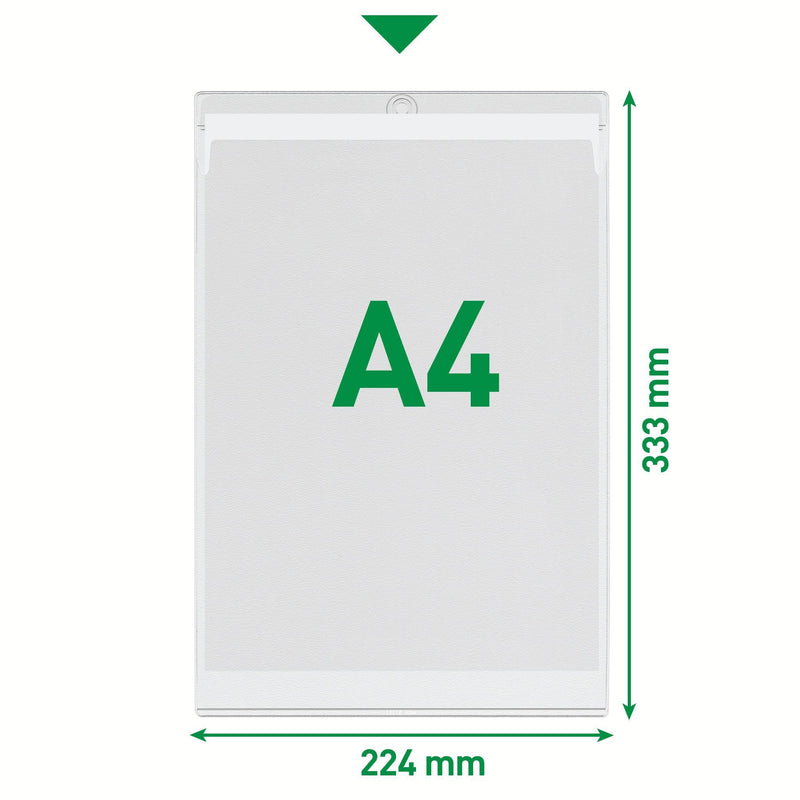 Leitz -  U-map met ophangoog  premium pvc a4 50st