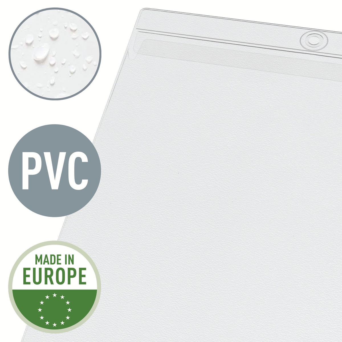 Leitz -  U-map met ophangoog  premium pvc a4 50st