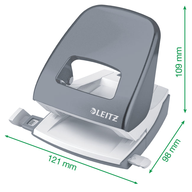 Leitz -  Perforator  nexxt 5008 metaal 30 vel zwart | 30 stuks