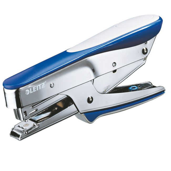 Leitz -  55450033 nietmachine Blauw, Metallic