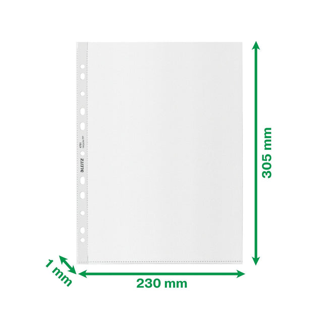 Leitz -  Showtas  recycle a4 pp 0.10mm | 4 stuks