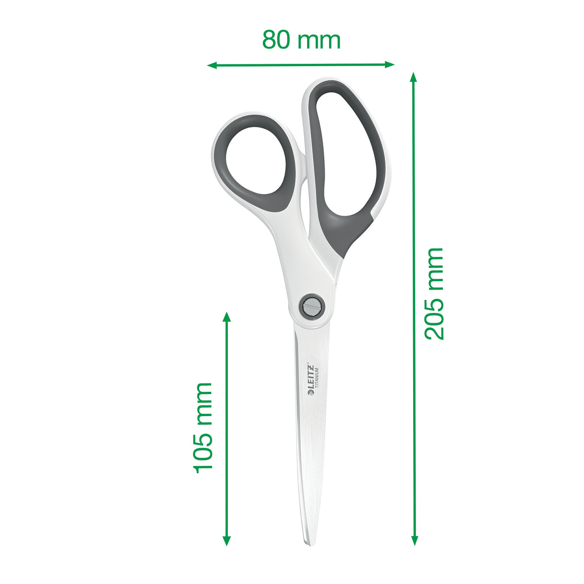 Leitz -  Schaar  wow 205mm titanium geel | 5 stuks