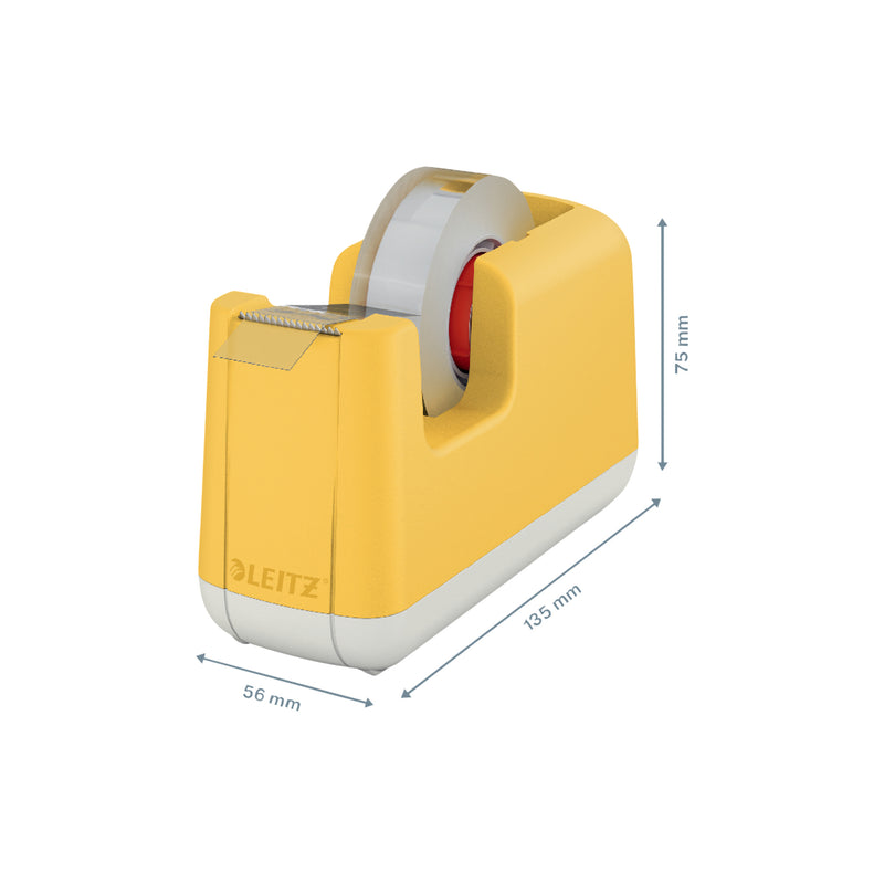 Leitz -  Plakbandhouder  cosy geel | 4 stuks